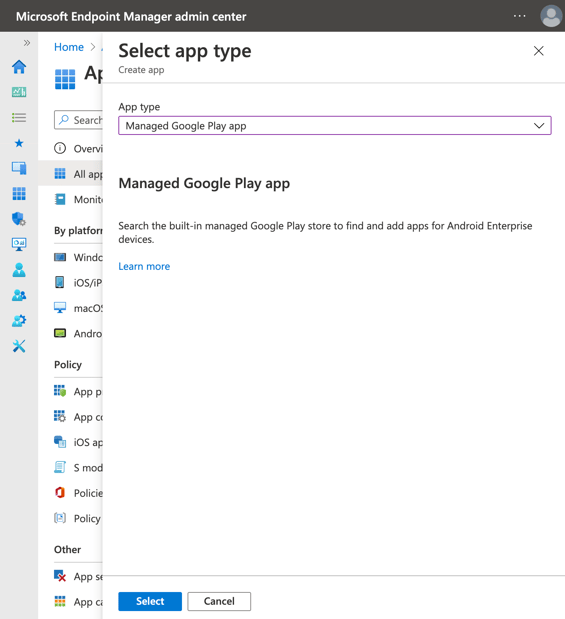 Use Managed Google Play with Intune on a unmanaged Android device – Cloud  First