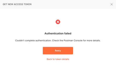 authentication-failed-postman