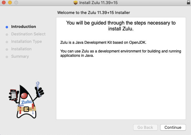 Install open source Java Zulu