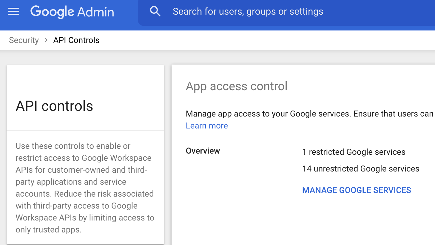manage-google-services