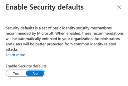 security-defaults